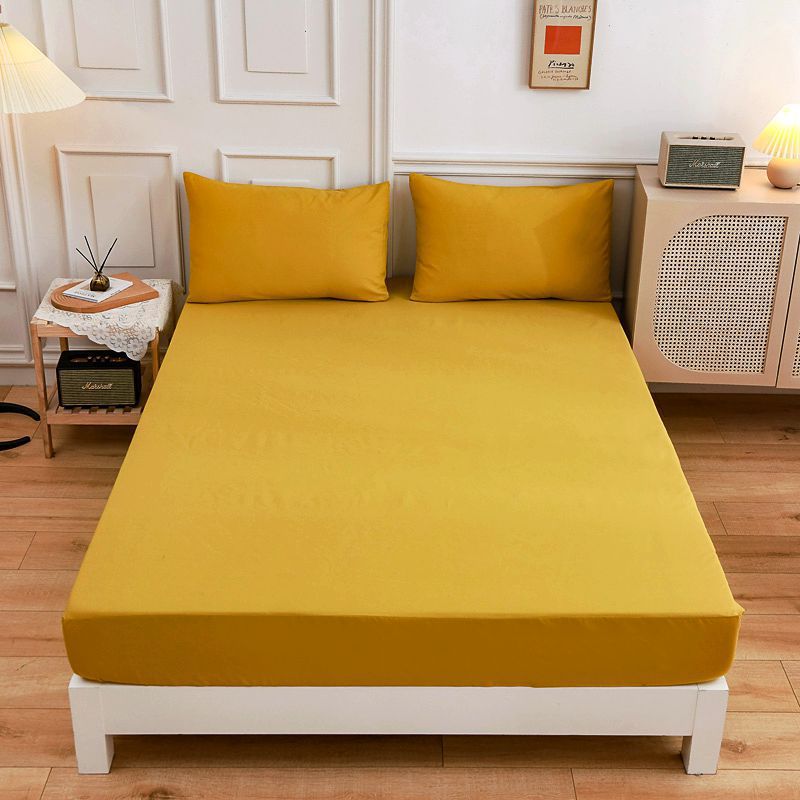 Polyester Fitted Sheet & Pillowcase | 15 Colours
