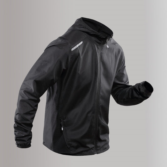Men's Ice Silk Sun-Protective Hooded Jacket – Quick-Dry | S–4XL