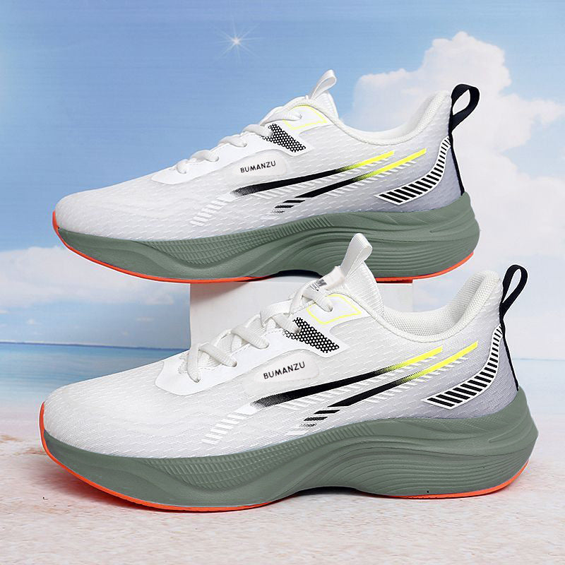 Men's Mesh Lace-Up Thick-Sole Trainers | EU 39-44