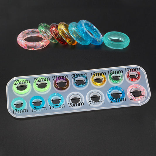 Curved Diamond Ring Display Mould – Full Page Jewellery Storage Tray