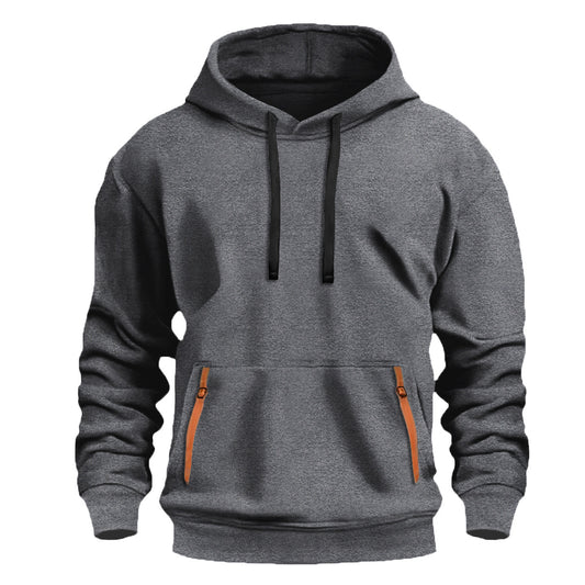 Men's Fleece-Lined Pullover Hoodie – Extra Thick Winter Sweatshirt | 5 Colours | Sizes S–2XL