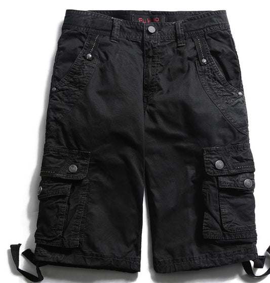Men's Loose-Fit Cargo Trousers | 100% Cotton