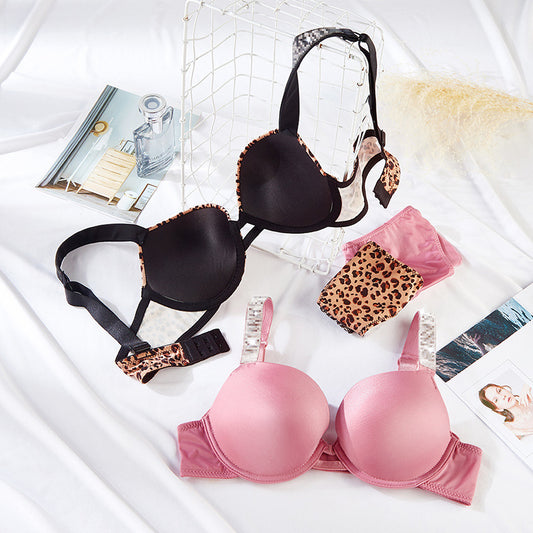 Diamante Embellished Bra and Knicker Set | 11 Colours