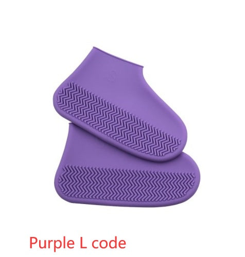 Silicone Waterproof Shoe Covers – Heeled Overshoes, Unisex