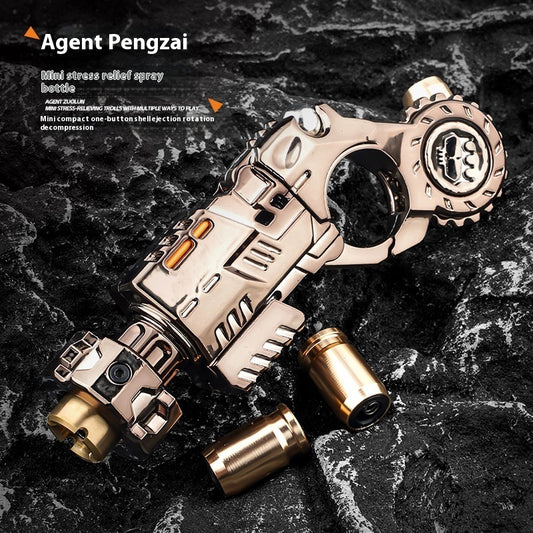 Alloy Shell-Ejecting Soft Bullet Toy Gun