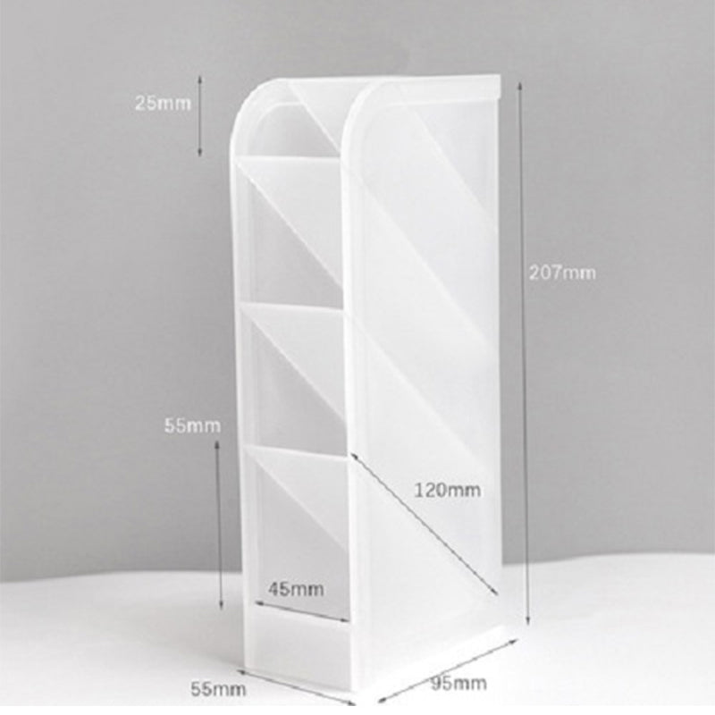 Desktop Pen & Stationery Holder | Cylinder or Divided Grid | Desk Organiser