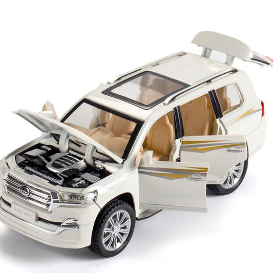 1:24 Scale Alloy Pull-Back Off-Road Car Model with Sound & Light