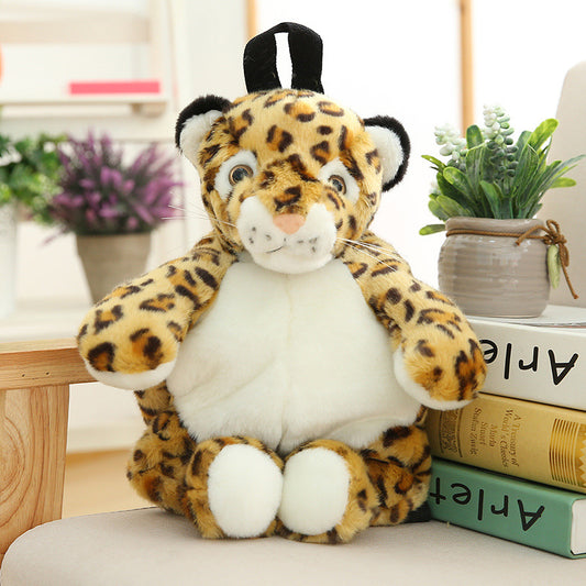 Kids' Plush Animal Backpack – 40cm Stuffed Cartoon Bag, 8 Designs
