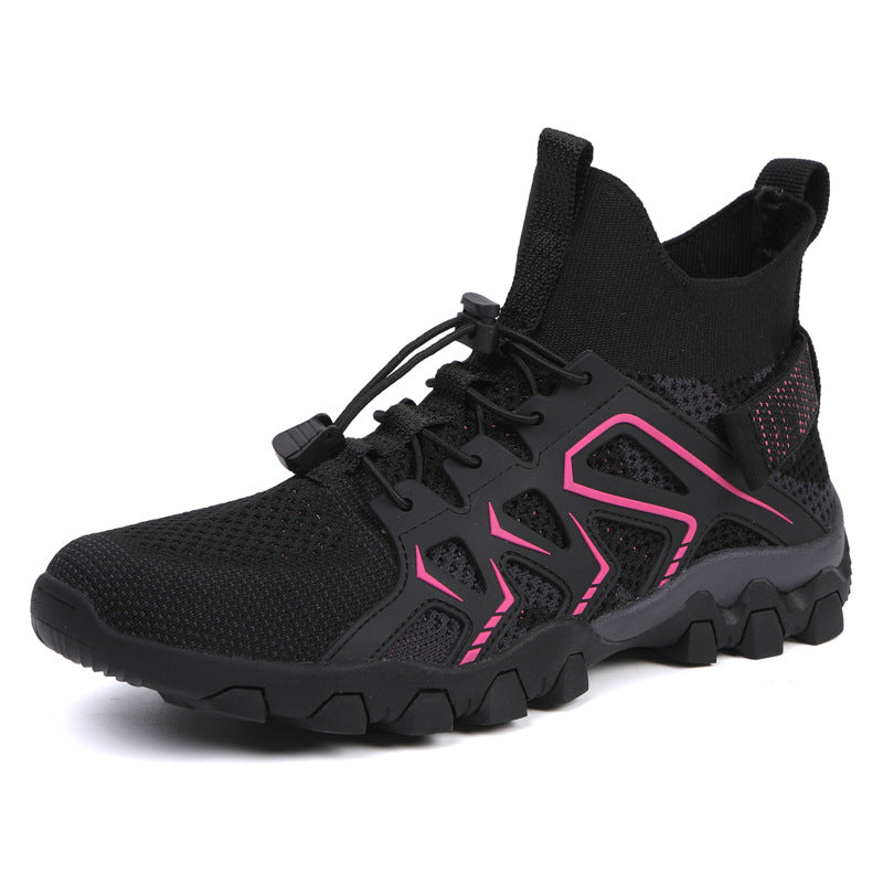 Unisex Outdoor Hiking Shoes - Breathable Rubber Sole Trail Trainers
