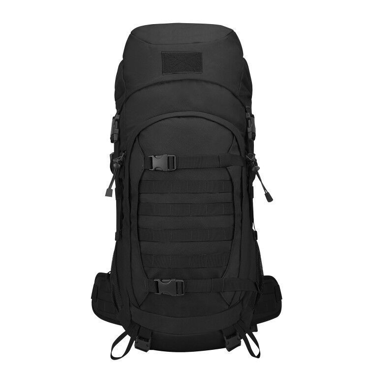 50L Mountaineering Backpack – Large Capacity Hiking & Camping Rucksack Khaki, Army Green, Camouflage & Black