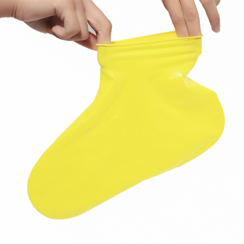 Silicone Waterproof Shoe Covers – Unisex Rain Boot Overshoes