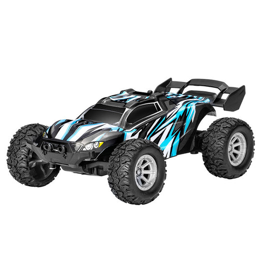 High-Speed RC Racing Car - Wireless Handle Remote Control Green Blue Age 14+