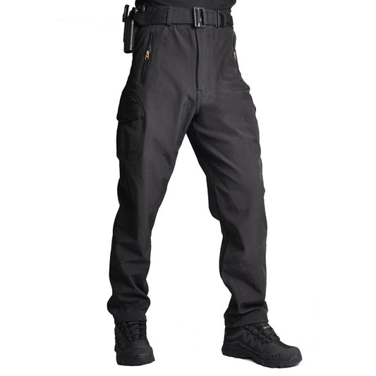 Men's Tactical Winter Trousers | Windproof Waterproof Fleece-Lined