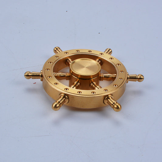 Pure Copper Fingertip Gyro | Premium EDC Fidget Spinner