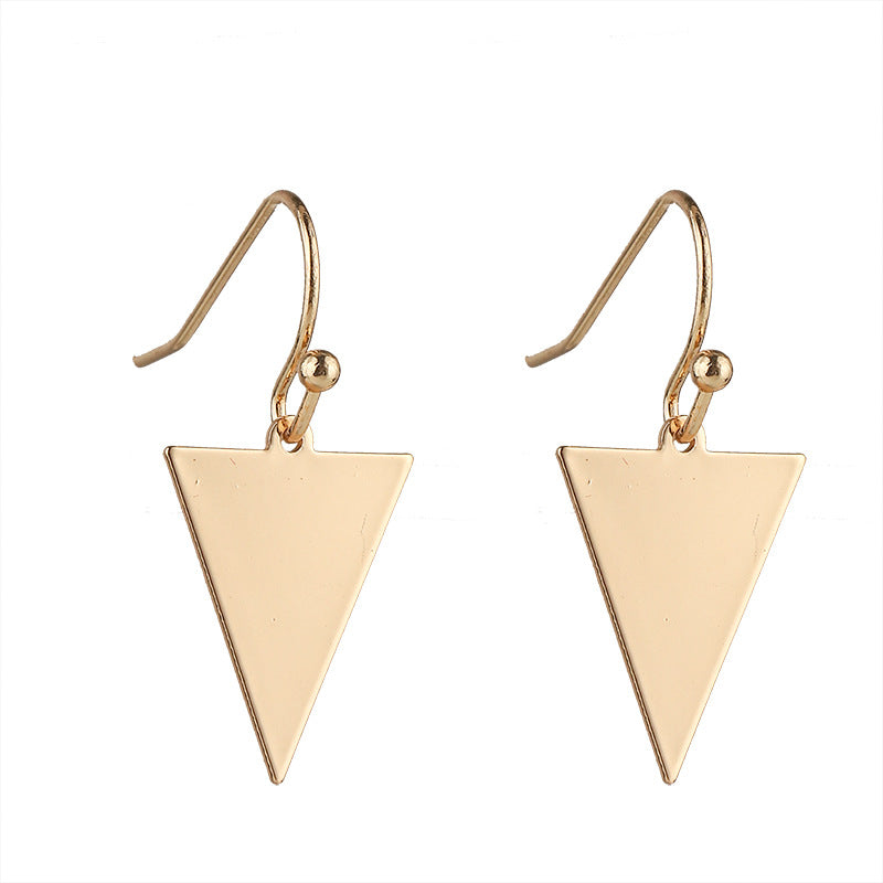 Geometric Charm Stud Earrings | Copper Motif Earrings in 9 Designs