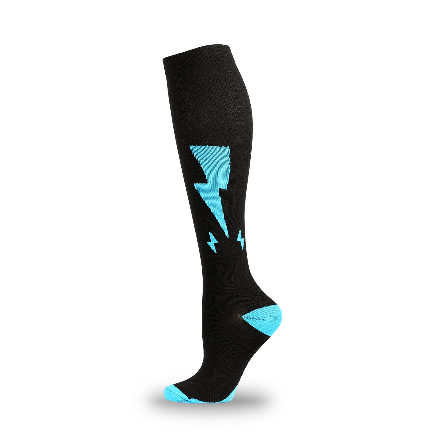 Nylon Novelty Pattern Calf Compression Socks 12 Designs S/M L/XL