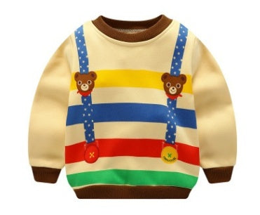 Children's Cartoon Print Sweatshirt | 10 Designs | Kids Top