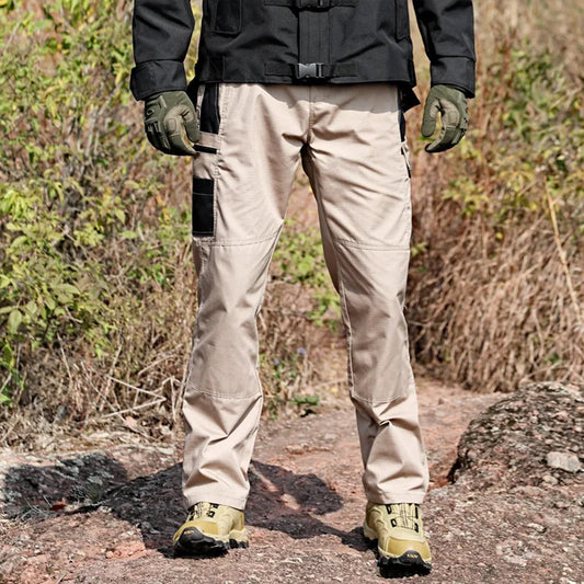 Men's Water-Repellent Multi-Pocket Outdoor Trousers