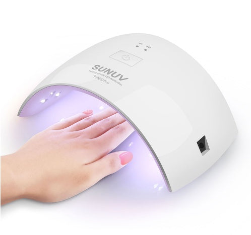 SUNUV 9C UV/LED Nail Lamp – Gel Nail Dryer | EU & US Plug