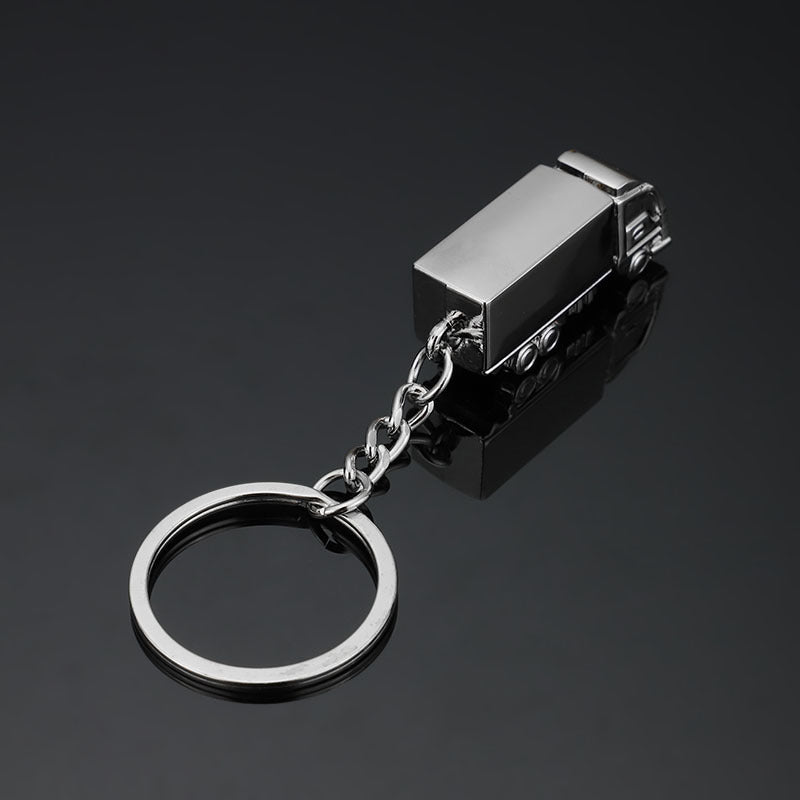 3D Truck Model Keychain | Zinc Alloy Vehicle Charm | JP Collections