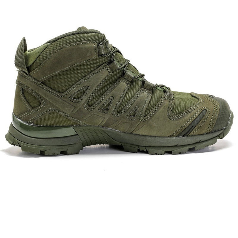 Men's Waterproof Tactical Military Boots | Mid-Top Combat
