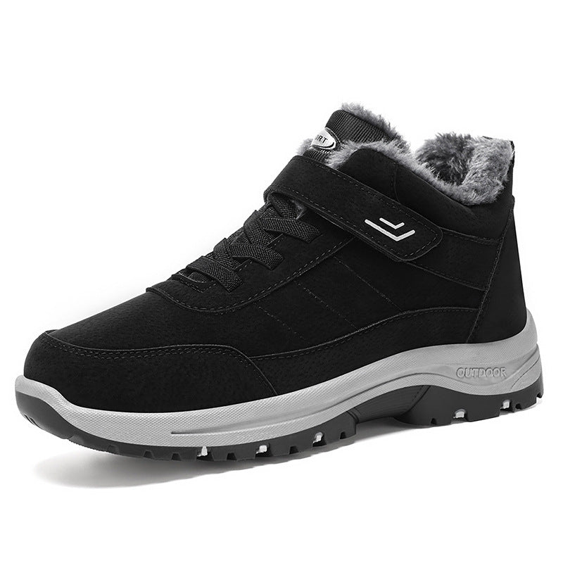 High-Top Fleece-Lined Snow Boots | Sizes 36-46
