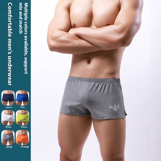 Men's Low-Rise Cotton Blend Boxer Shorts – Body-Shaping