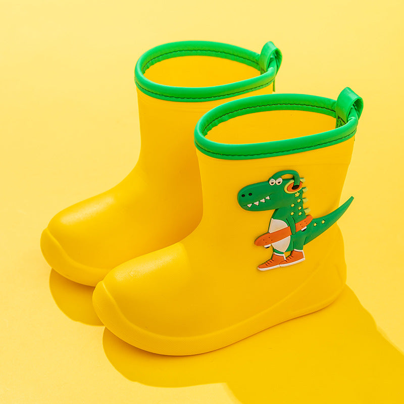 Children's Cartoon EVA Rain Boots – Lightweight Wellies, Unisex