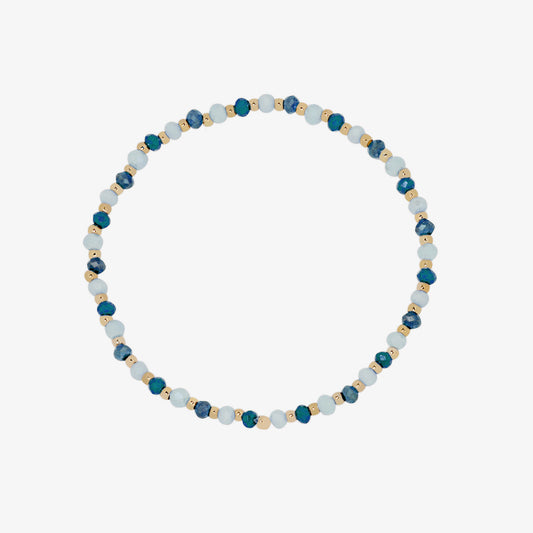 Gemstone stretchable bracelet-1