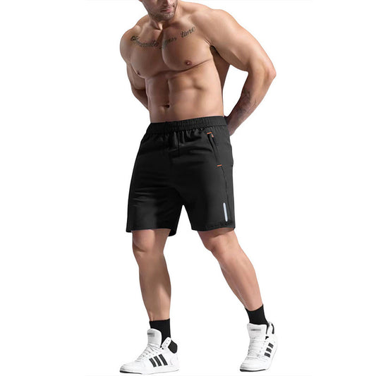 Men's Bamboo Blend Elastic Waist Sports Shorts