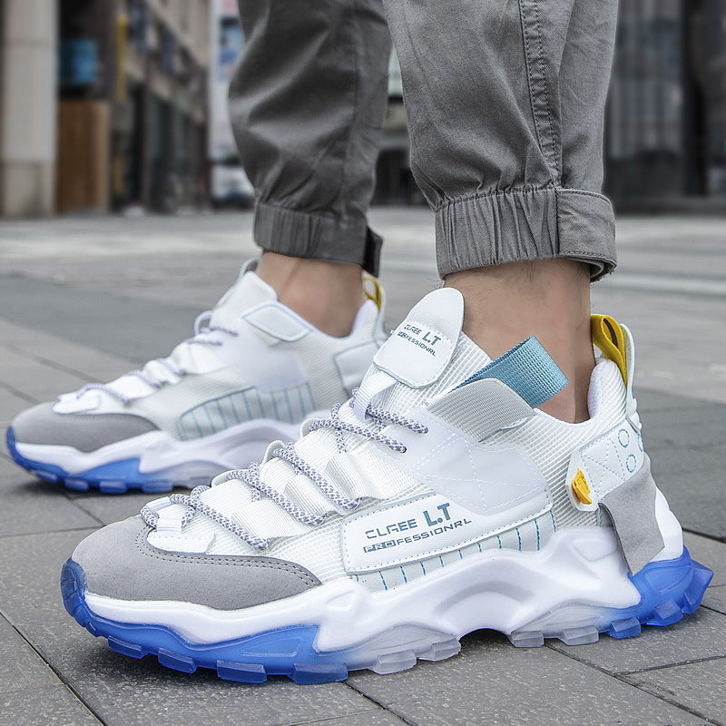 Men's Breathable Synthetic Leather Sports Casual Shoes | EU 39-46