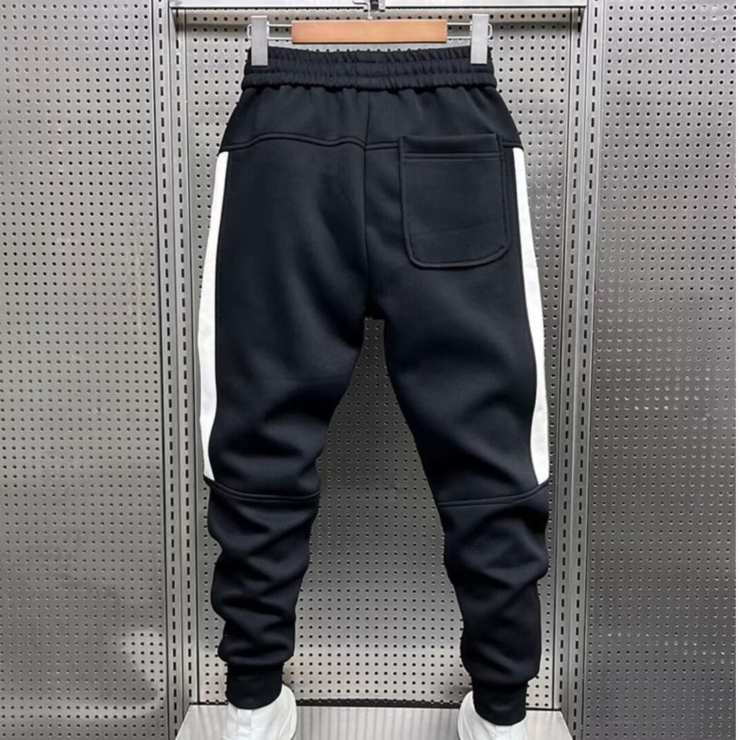 Men's Cropped 7/8 Jogger Pants – Ankle-Banded Drawstring