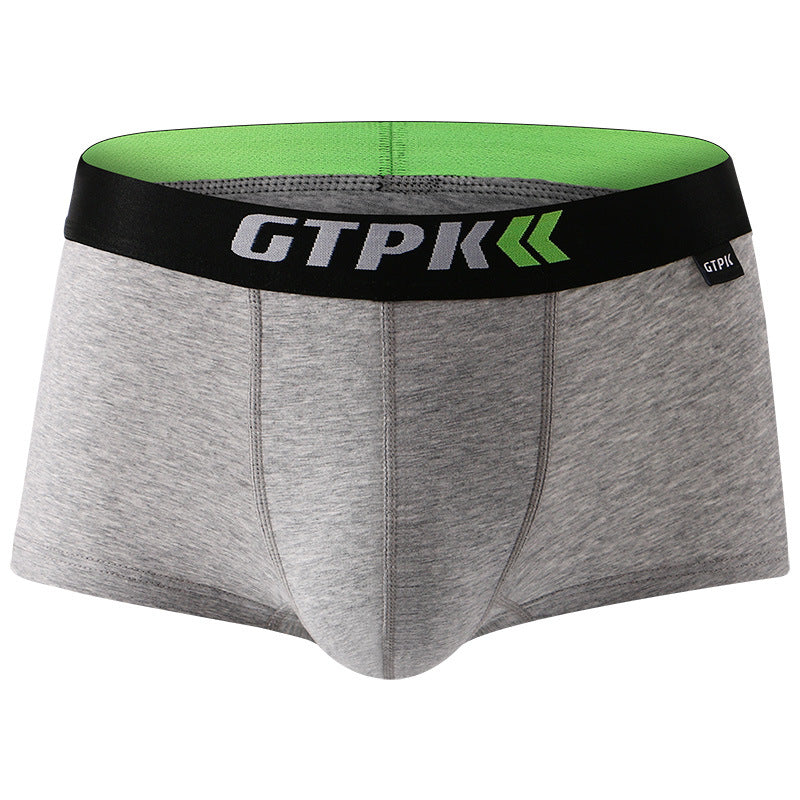 Men's Cotton Boxer Briefs | Breathable Mid-Waist | L–3XL