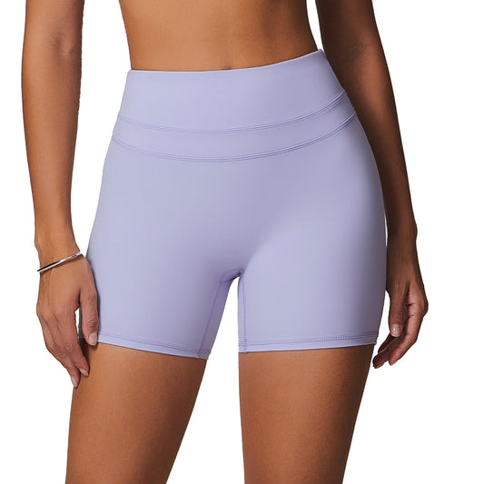 Women's Brushed Nylon Yoga Shorts | Cloud Sense | 5 Colours