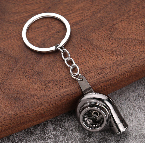 3D Wheel Hub Alloy Keychain | Car Modification Charm | JP Collections