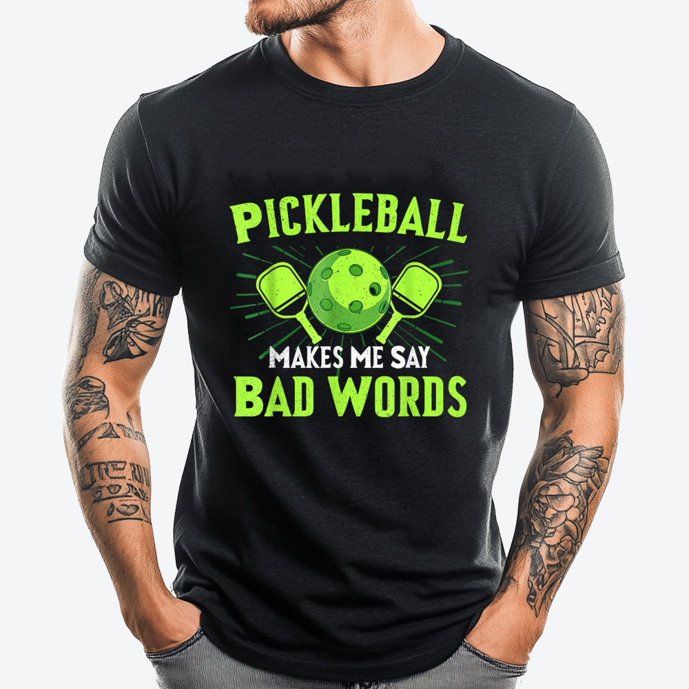 Men's Plaid Print T-Shirt – Loose Fit Pure Cotton | Black | Sizes XS–3XL