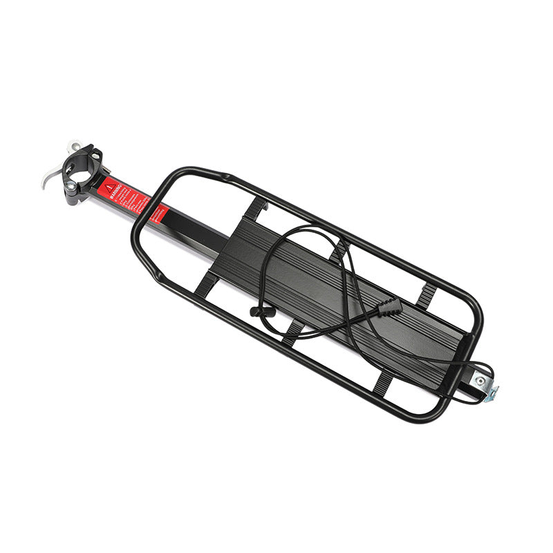 Aluminium Alloy Bicycle Wall Mount – Quick-Release Bike Hanger & Storage Shelf Black