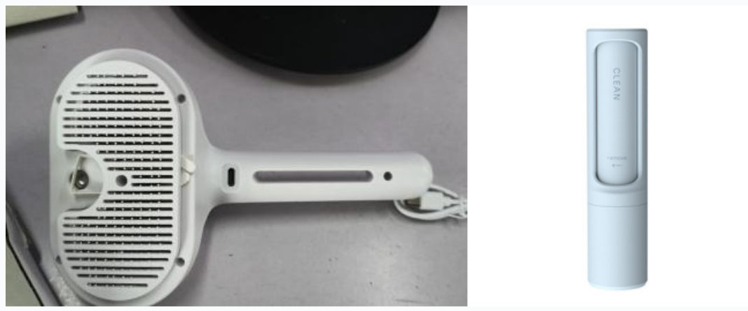 USB Rechargeable Self-Cleaning Pet Slicker Brush | Built-In Misting Spray