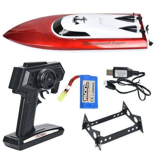 Remote Control Speedboat Toy - Waterproof Electric RC Boat
