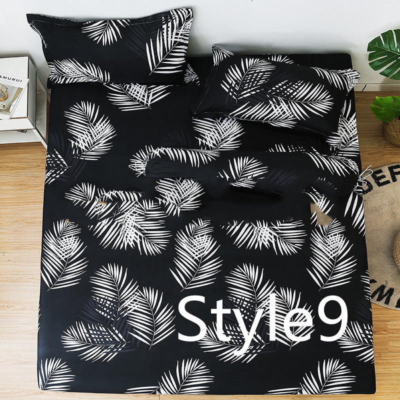 Cartoon Print Fitted Sheet & Pillowcase | Multiple Sizes & Designs