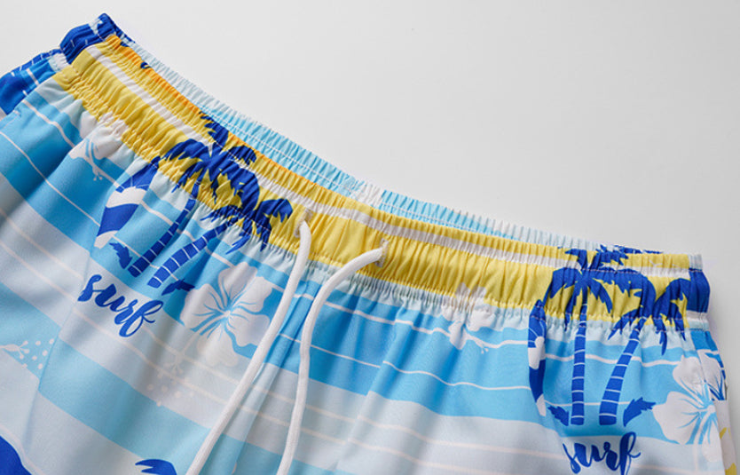 Men's Printed Beach Shorts