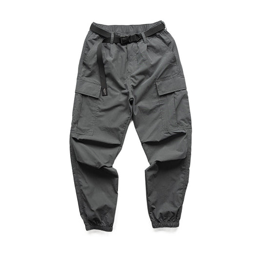 Men's Straight-Leg Smart-Casual Trousers | Army Green, Grey & Black | M-3XL