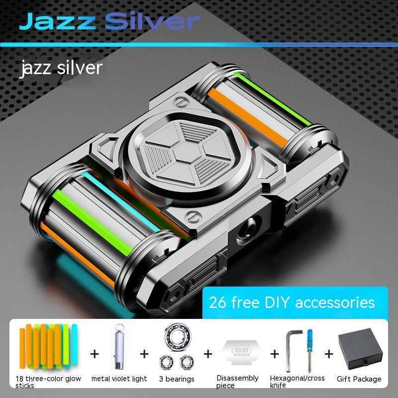 Tank 101 Fingertip Gyroscope Fidget Toy Kit | Premium EDC Gift Set