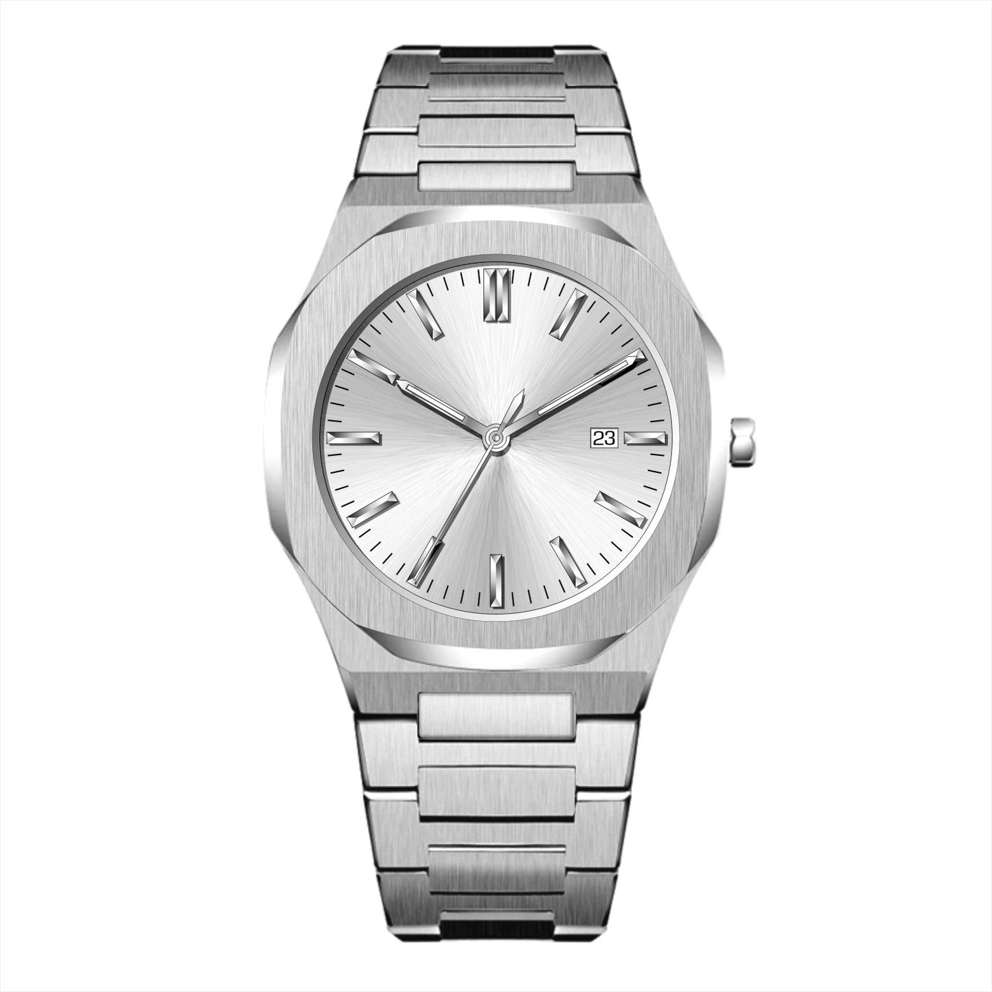 Men's Business Quartz Watch with Calendar – 6 Colours