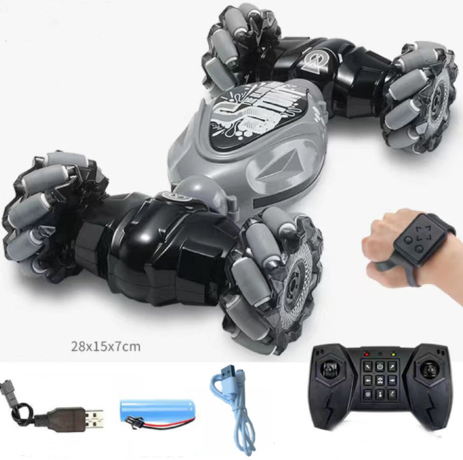 Gesture Sensing Twisting RC Stunt Car – Transforming Body 3 Colours