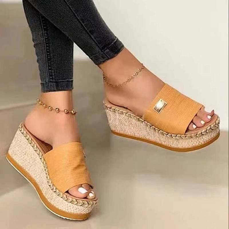 Women's Peep Toe Slip-On Mule Sandals | EU 35–43