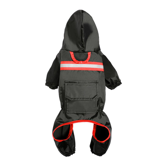 Pet Reflective Raincoat | Dogs & Cats | 4 Colours & 5 Sizes
