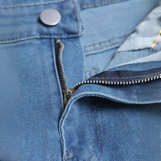 Men's Blue Denim Skinny Jeans | Sizes S to 2XL | Cotton Stretch