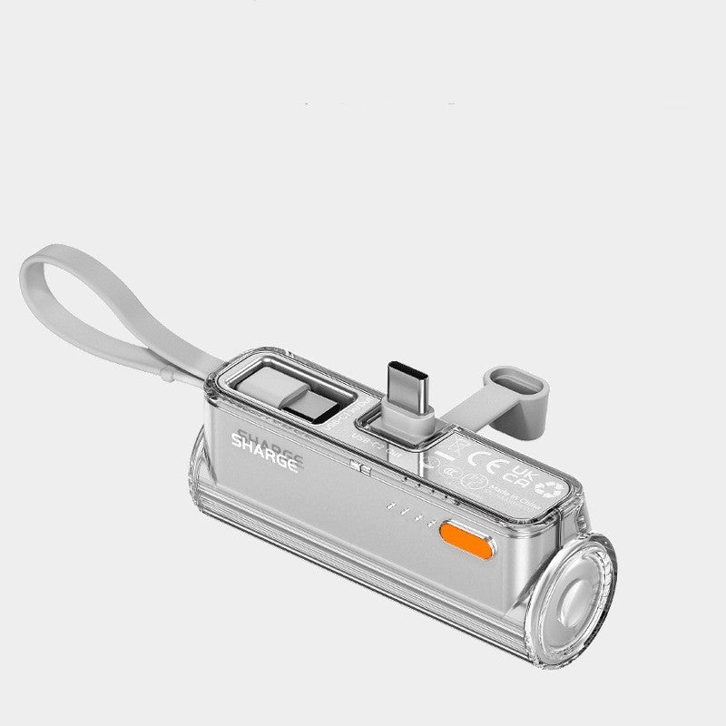 Mini Capsule Power Bank – 20W Bidirectional Fast Charging 5000mAh