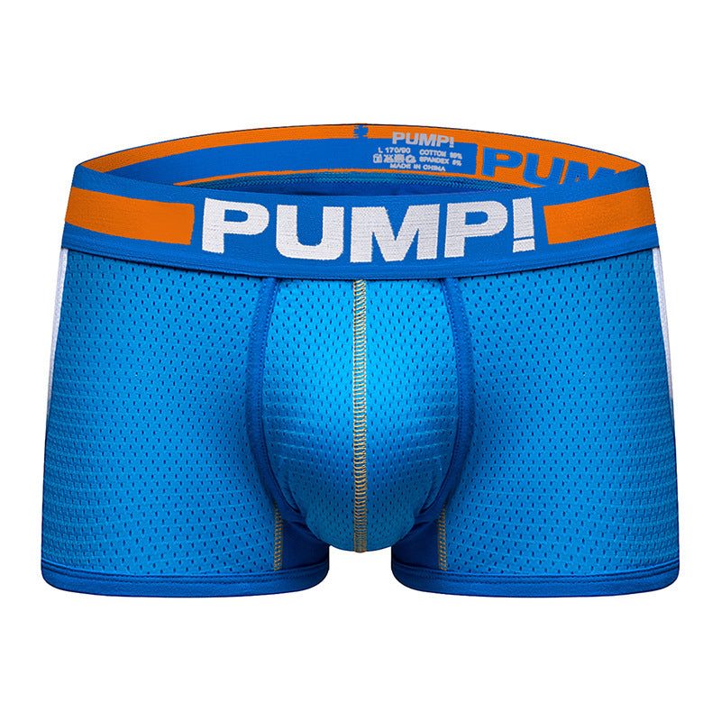 Men's Nylon Sports Boxer Briefs – Breathable Shaping Mid-Waist 3 Colours